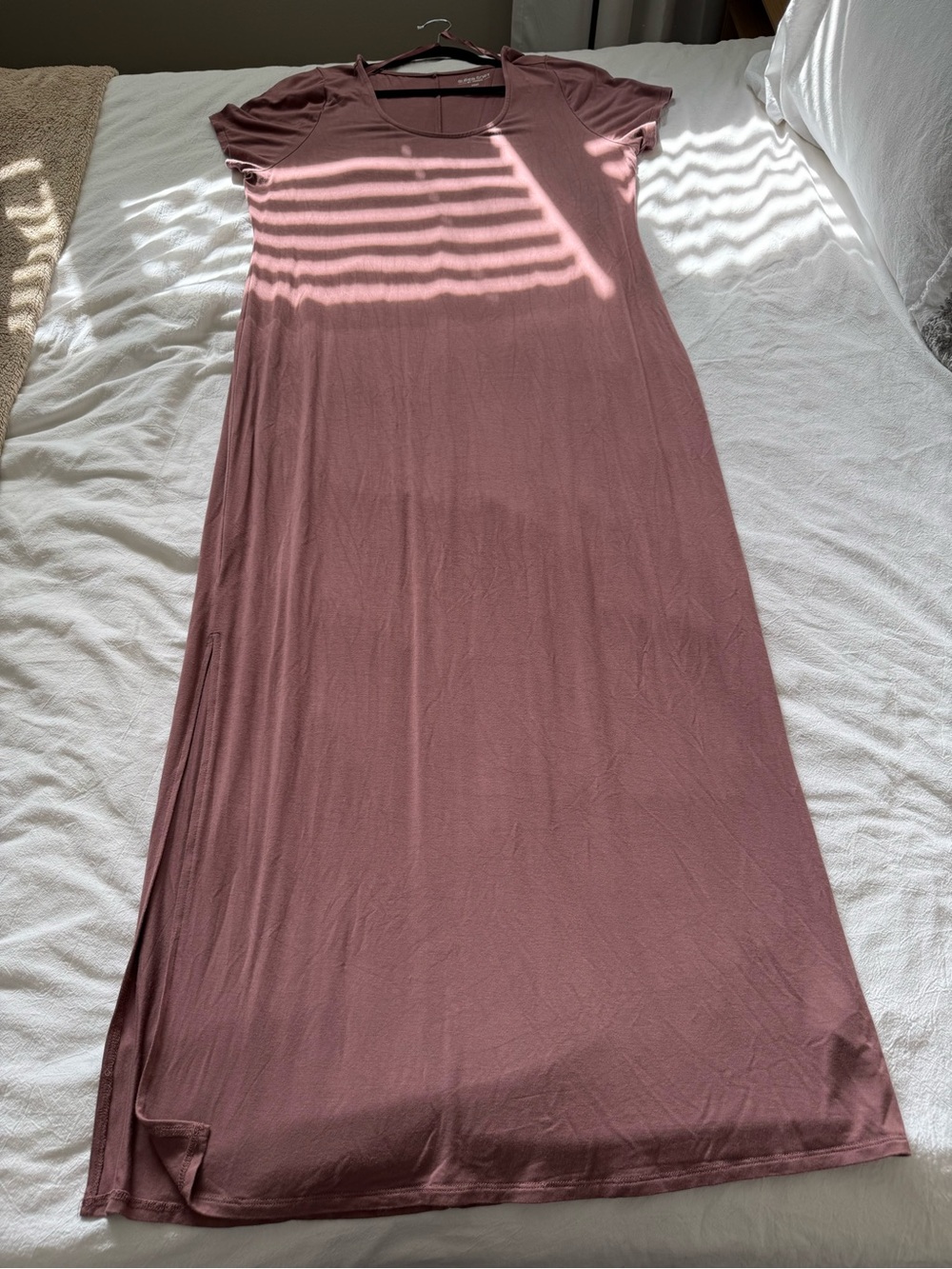 Torrid Super Soft  Mauve Maxi T-Shirt Dress